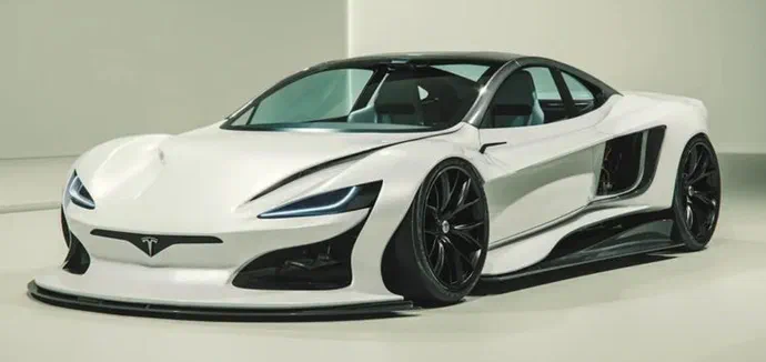 Tesla Roadster 2 могла виглядати саме так (ВІДЕО)