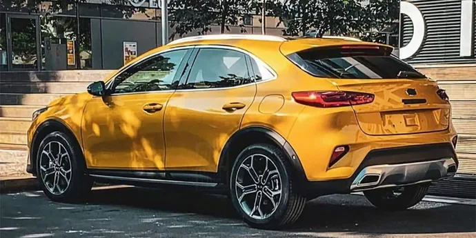 Позашляховий Kia Ceed ще раз потрапив без камуфляжу