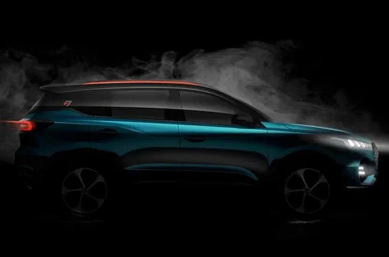 На перших малюнках показали новенький Chery Tiggo 7