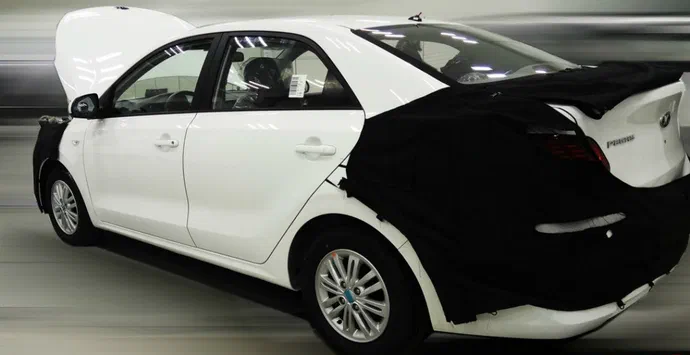 З'явилися перші знімки новенького бюджетного KIA