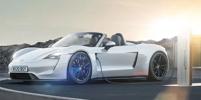 Майбутнім Porsche 718 Boxster та Cayman нададуть лише електричні версії