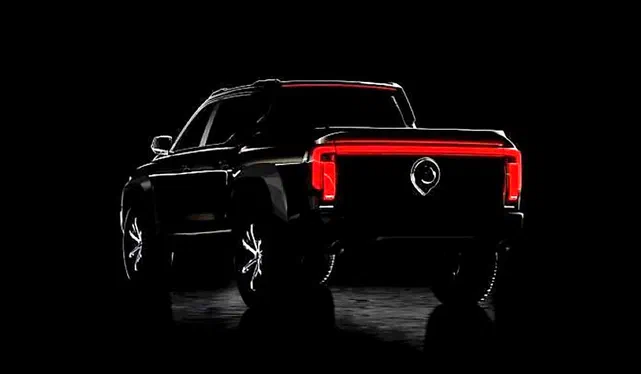 Great Wall провів анонс пікапа з пневмопідвіскою та турбодвигуном