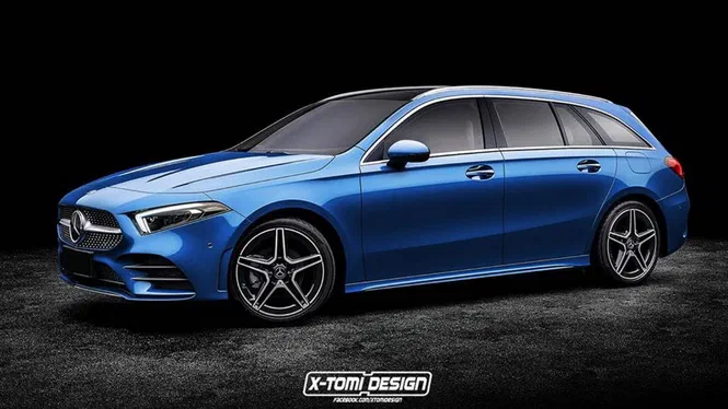 Mercedes-Benz A-Class в кузові універсал дебютував у Мережі