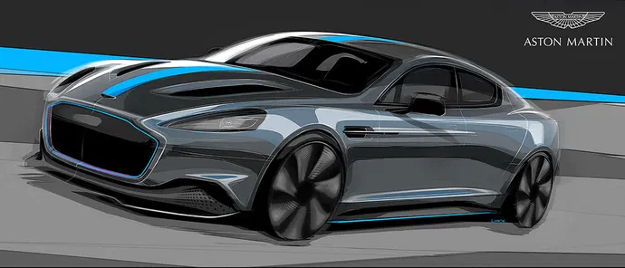 Aston Martin зробить електрокар RapidE серійним