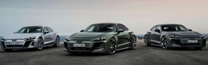 Audi e-tron GT 2025: Революційні оновлення з потужністю до 912 кінських сил