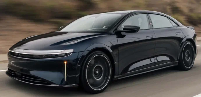 Представлено найшвидший броньований автомобіль у світі: Lucid Air Sapphire