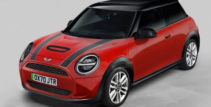 Нового Mini Cooper 2023 розсекретили на знімках