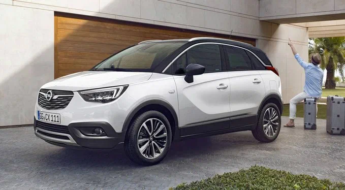 Прем'єрний показ кросовера Opel Crossland X відбудеться 1 лютого