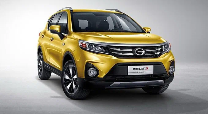 Компактний крос GAC GS3 повністю рассекречений