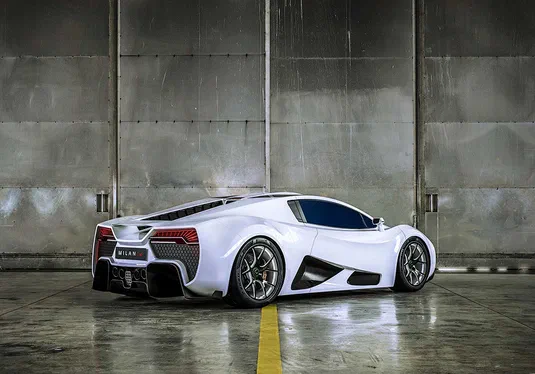 Milan Automotive GmbH сконструював 1325-сильний гіперкар з карбону