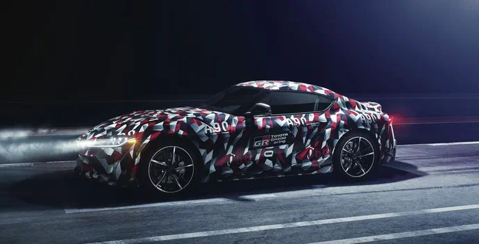 Камуфляж від Toyota Supra буде продано у вигляді упаковочного паперу для подарунків (ВІДЕО)