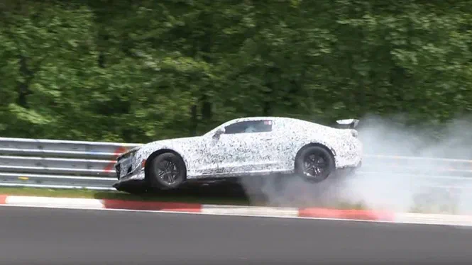 Концепт екстремального Chevrolet Camaro розбився в Нюрбургрінгу