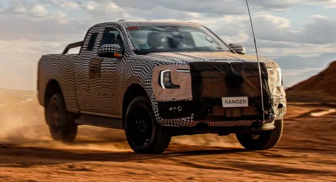 Новий пікап Ford Ranger показали на тизері
