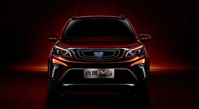 Мереже поширили знімки новенького компактного Geely