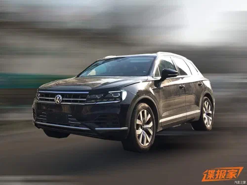 Новий Volkswagen Touareg тестується в Китаї