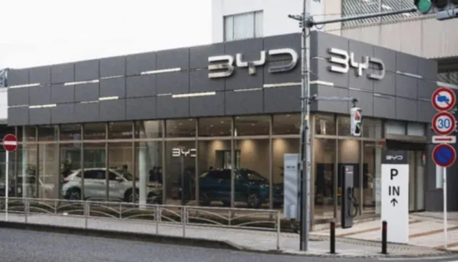 BYD уклала угоду з японським урядом для забезпечення електроенергією за допомогою електрокарів