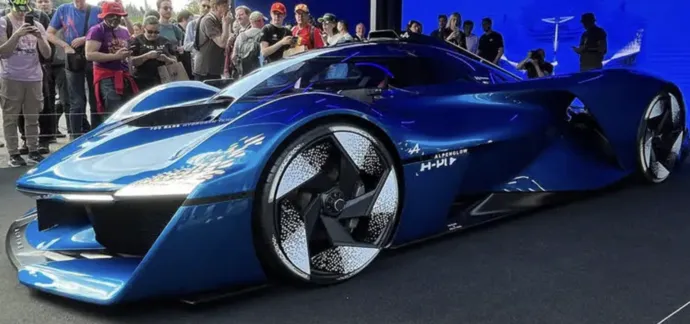 Alpine привносить унікальний спортивний авто, який працює на водневому двигуні