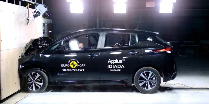 Euro NCAP присвоїла новому Nissan Leaf найвищу оцінку