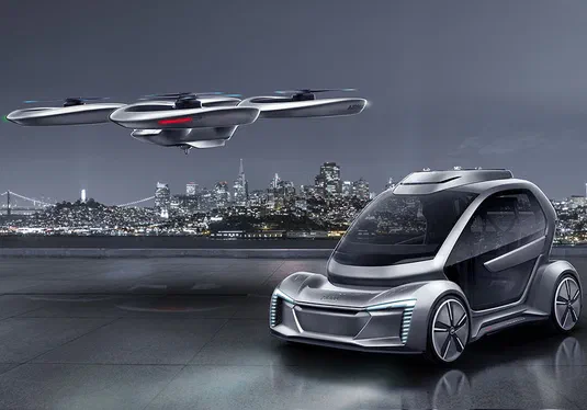 Летюча машина Italdesign та Airbus віддали під крило Audi