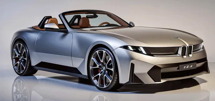BMW Z4 у стилі Neue Klasse: цифровий рендер показав можливе майбутнє родстера