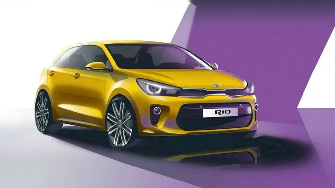 Kia продемонструвала дизайнерське рішення новенького Rio