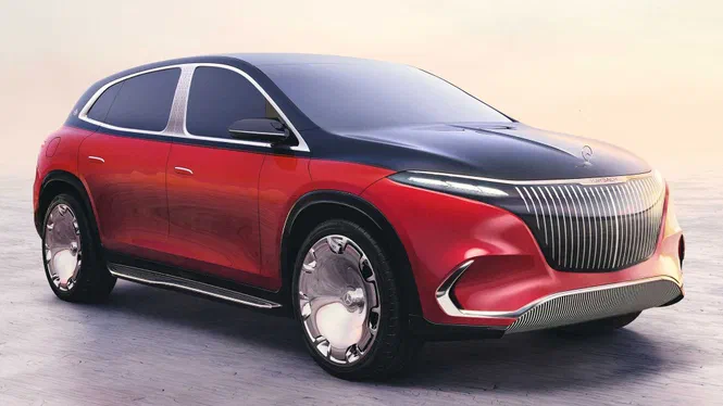 Прототип Mercedes-Maybach EQS показали в Мюнхені