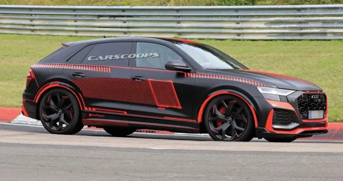 Зовнішній вигляд «гарячого» кроса Audi RS Q8 вже не секрет