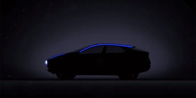 На відео продемонстрували дизайнерське рішення електрокросовера Nissan