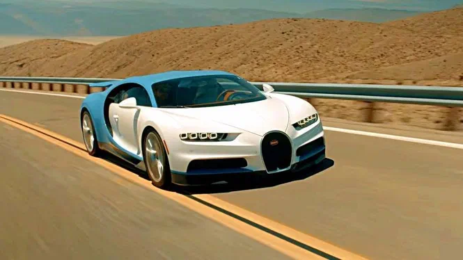 У Долині Смерті компанія Bugatti тестувала гіперкар Chiron