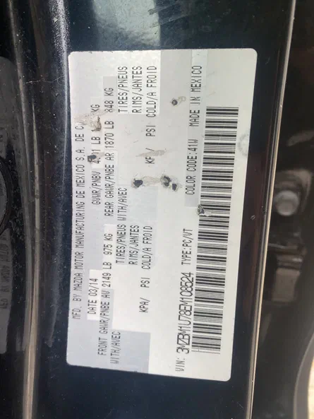 Mazda 3 2014 - 23