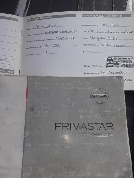 Nissan Primastar 2007 - 21