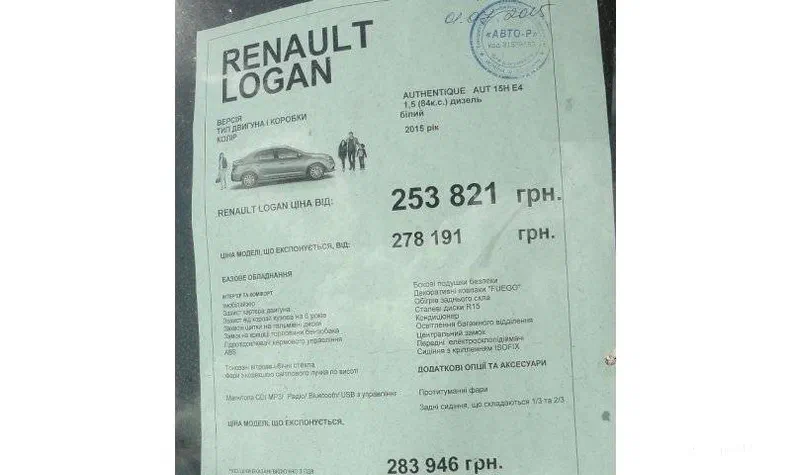 Renault Logan 2015 - 0