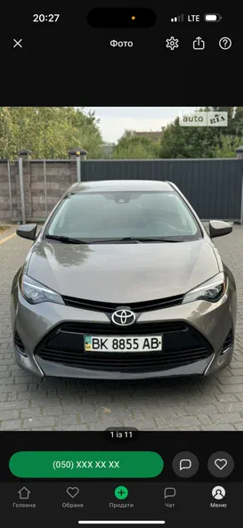Toyota Corolla 2018