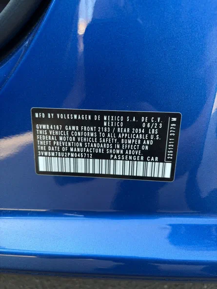 Volkswagen Jetta 2023 - 24