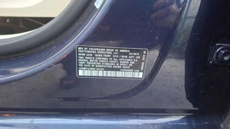 Volkswagen Passat 2013 - 12