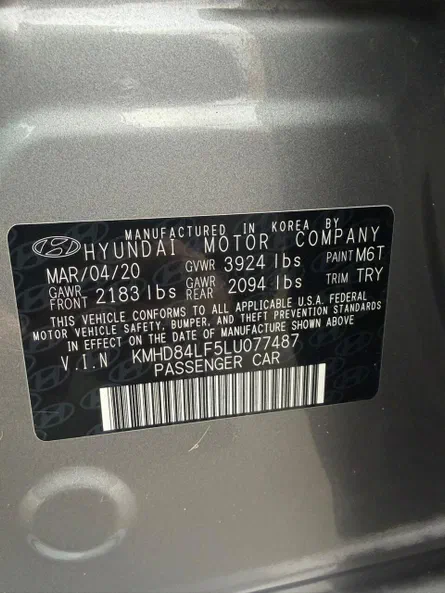 Hyundai Elantra 2020 - 22