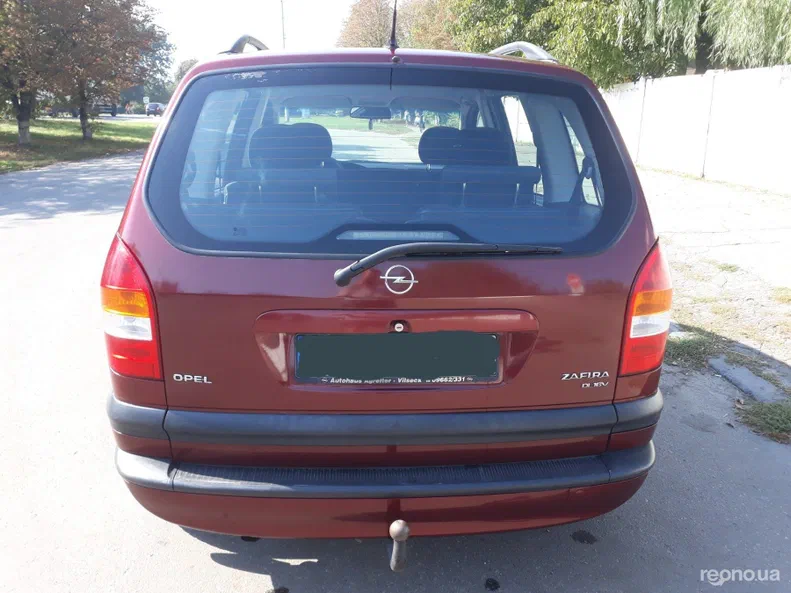 Opel Zafira 2000 - 5