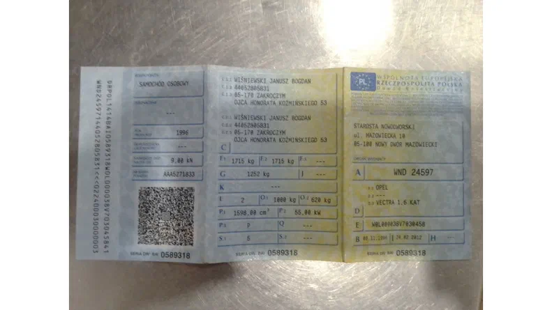 Opel Vectra 1996 - 6