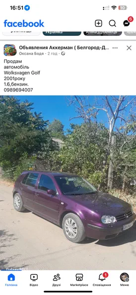 Volkswagen Golf 2001