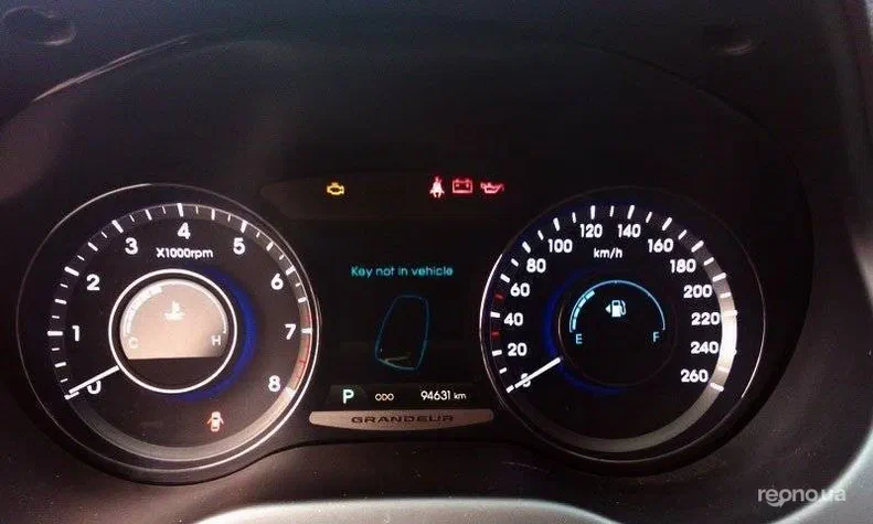 Hyundai Grandeur 2012 - 14