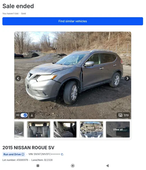 Nissan Rogue 2015 - 15