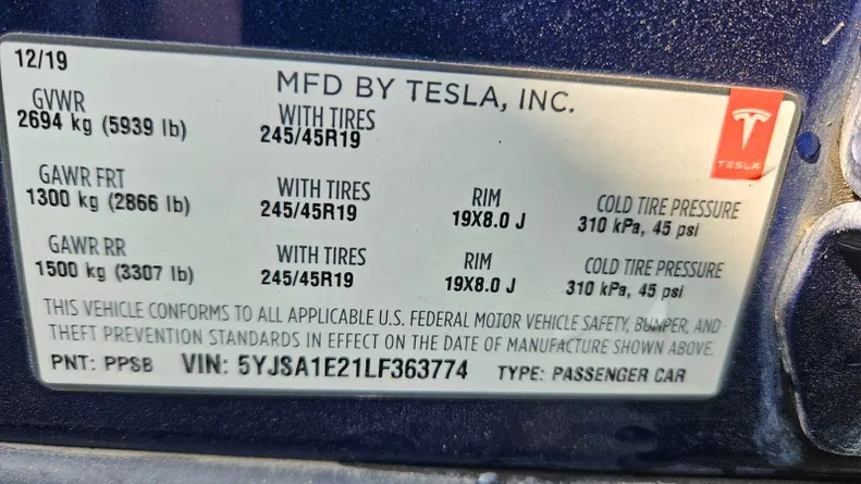 Tesla Model S 2019 - 9