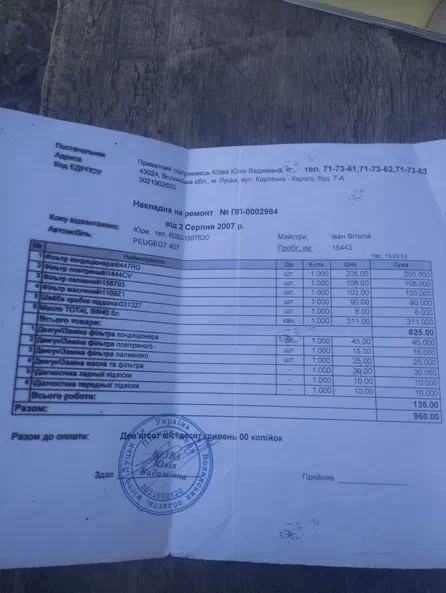 Peugeot 407 2006 - 12