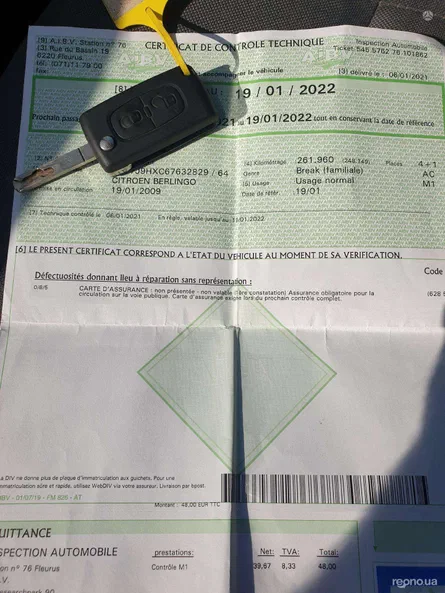 Citroen Berlingo 2009