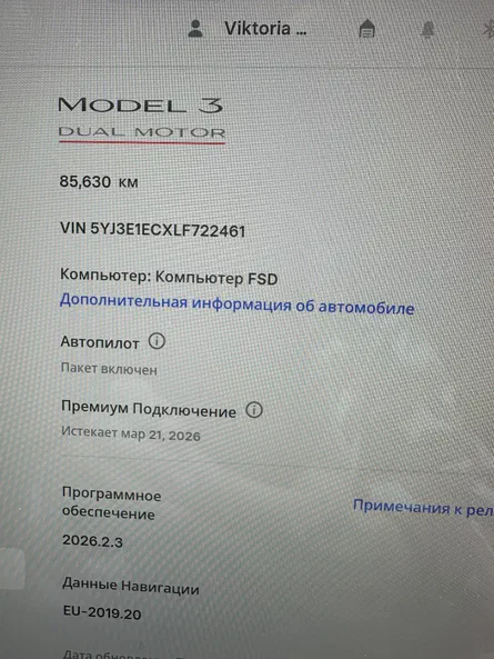 Tesla Model 3 2020