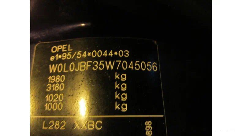 Opel Vectra 1998 - 5