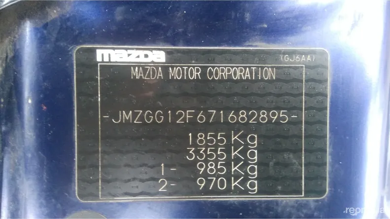 Mazda 6 2007 - 2