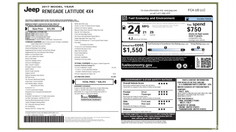 Jeep Renegade 2017 - 8