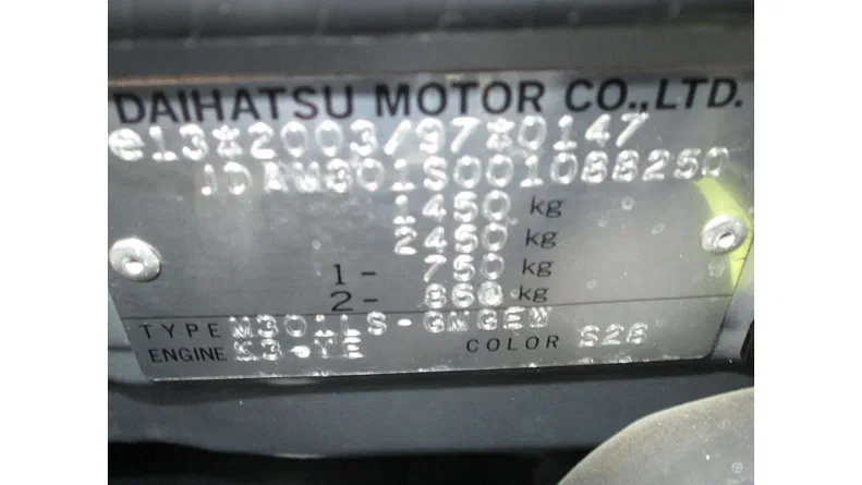 Daihatsu Sirion 2008 - 11