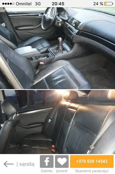 BMW 3 серии 2001